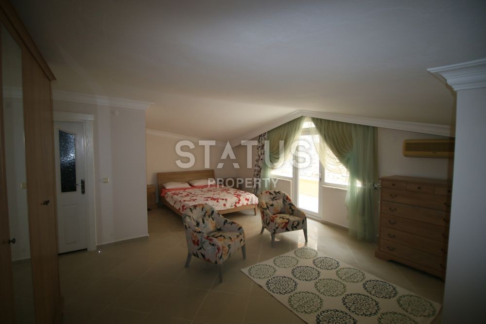 Люкс квартира! Завораживающий вид на Аланию, крепость и Средиземное море! Супер цена! 185 кв.м. фото 22