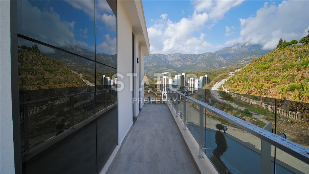 Luxurious detached villa 4+1 with a beautiful panorama, 550 m2. Kargicak, Alanya. фото 56
