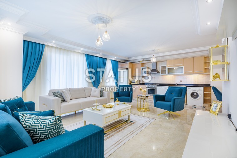 Апартаменты 2+1 с видом на море 120 м2, Махмутлар, Алания. фото 1