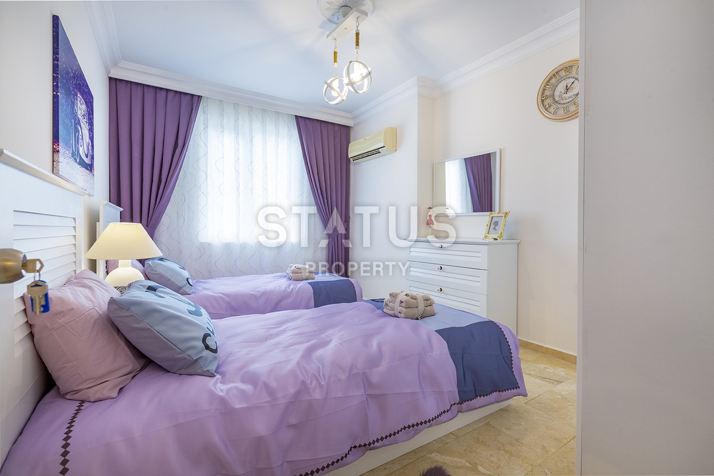 Апартаменты 2+1 с видом на море 120 м2, Махмутлар, Алания. фото 5