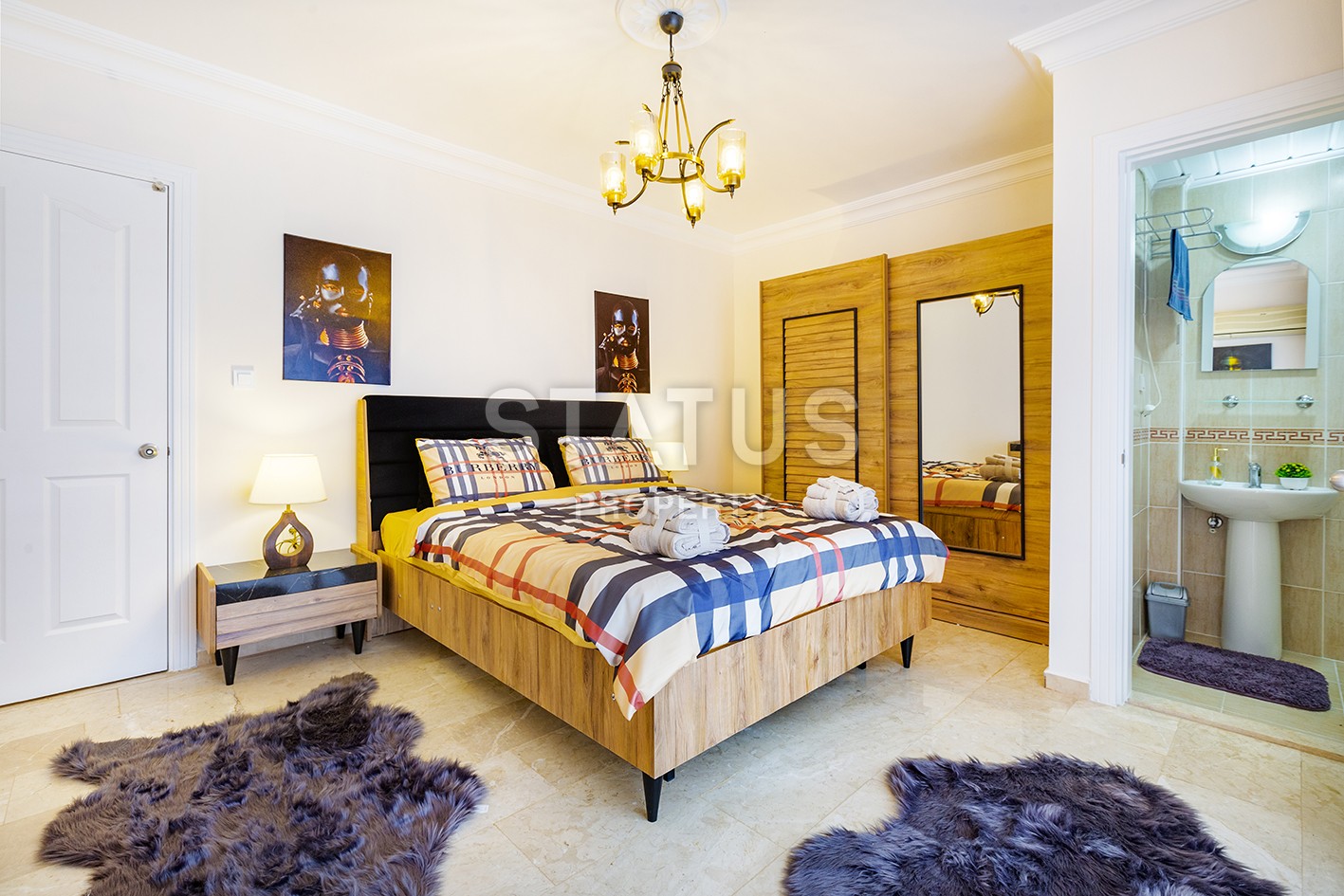 Апартаменты 2+1 с видом на море 120 м2, Махмутлар, Алания. фото 12