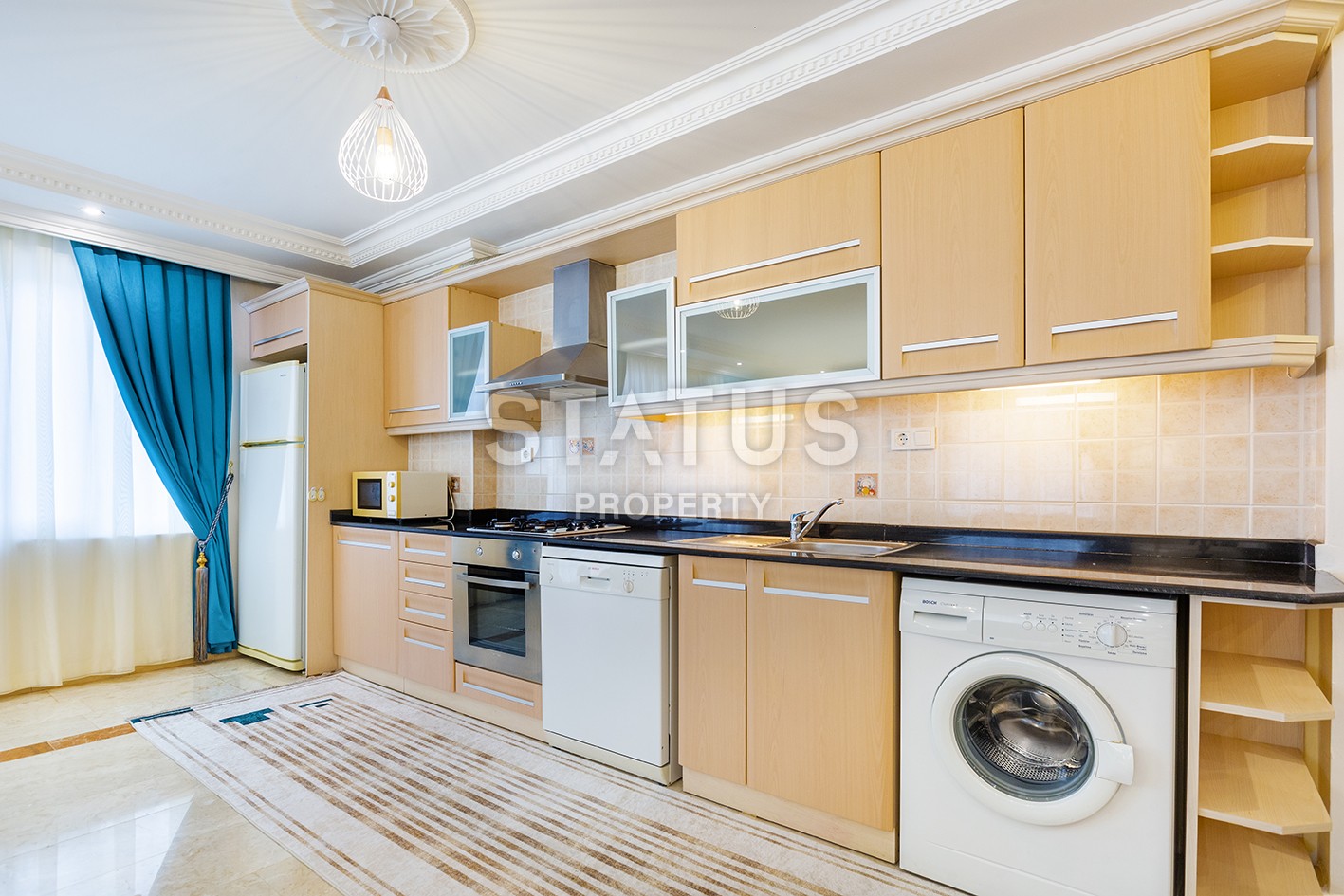 Апартаменты 2+1 с видом на море 120 м2, Махмутлар, Алания. фото 15