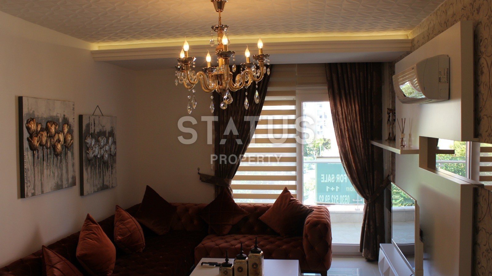 Две квартиры с мебелью! Комплекс премиум класса! 200 метров пляж Клеопатры! 60 60кв.м. фото 14