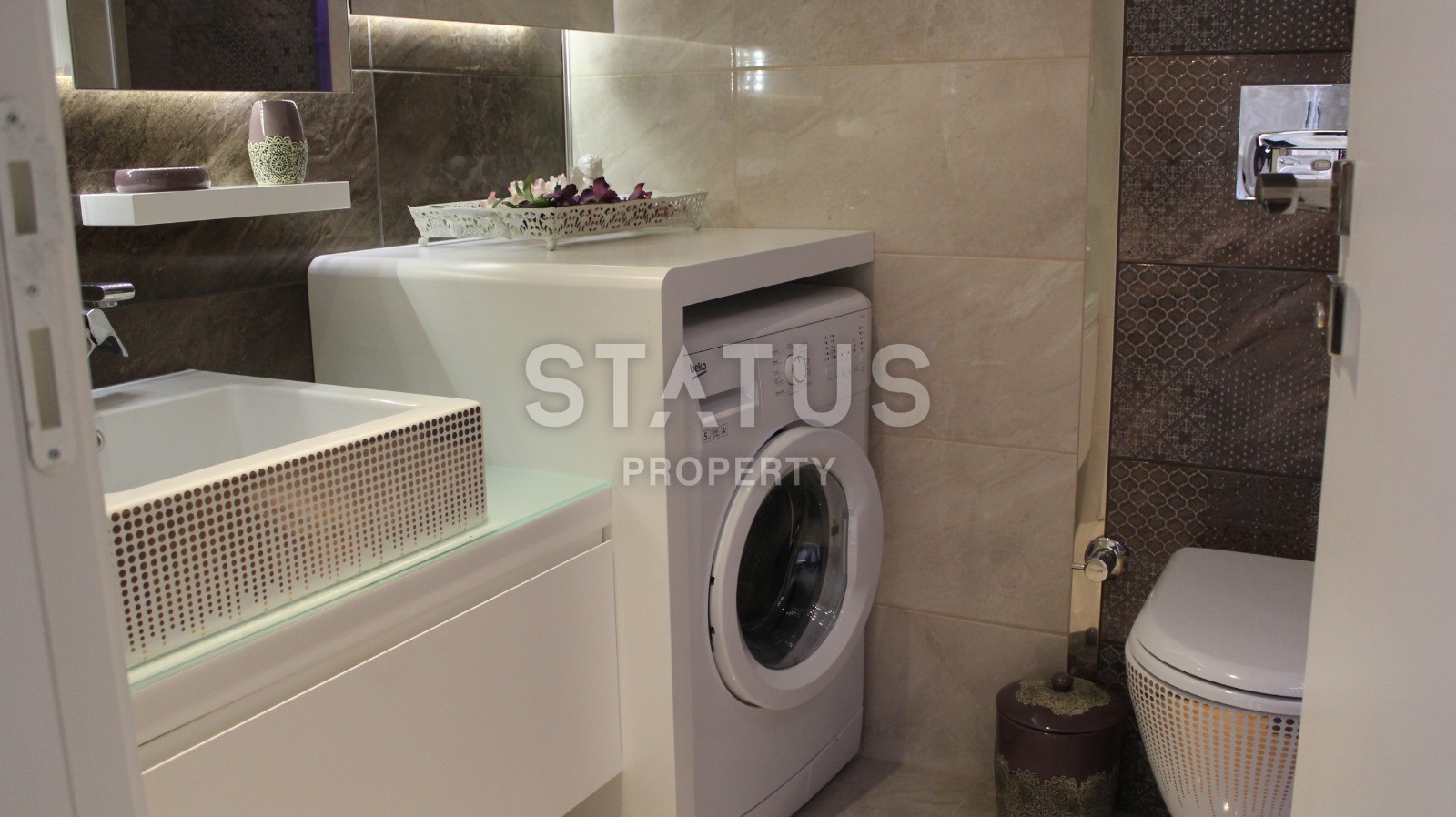 Две квартиры с мебелью! Комплекс премиум класса! 200 метров пляж Клеопатры! 60 60кв.м. фото 22