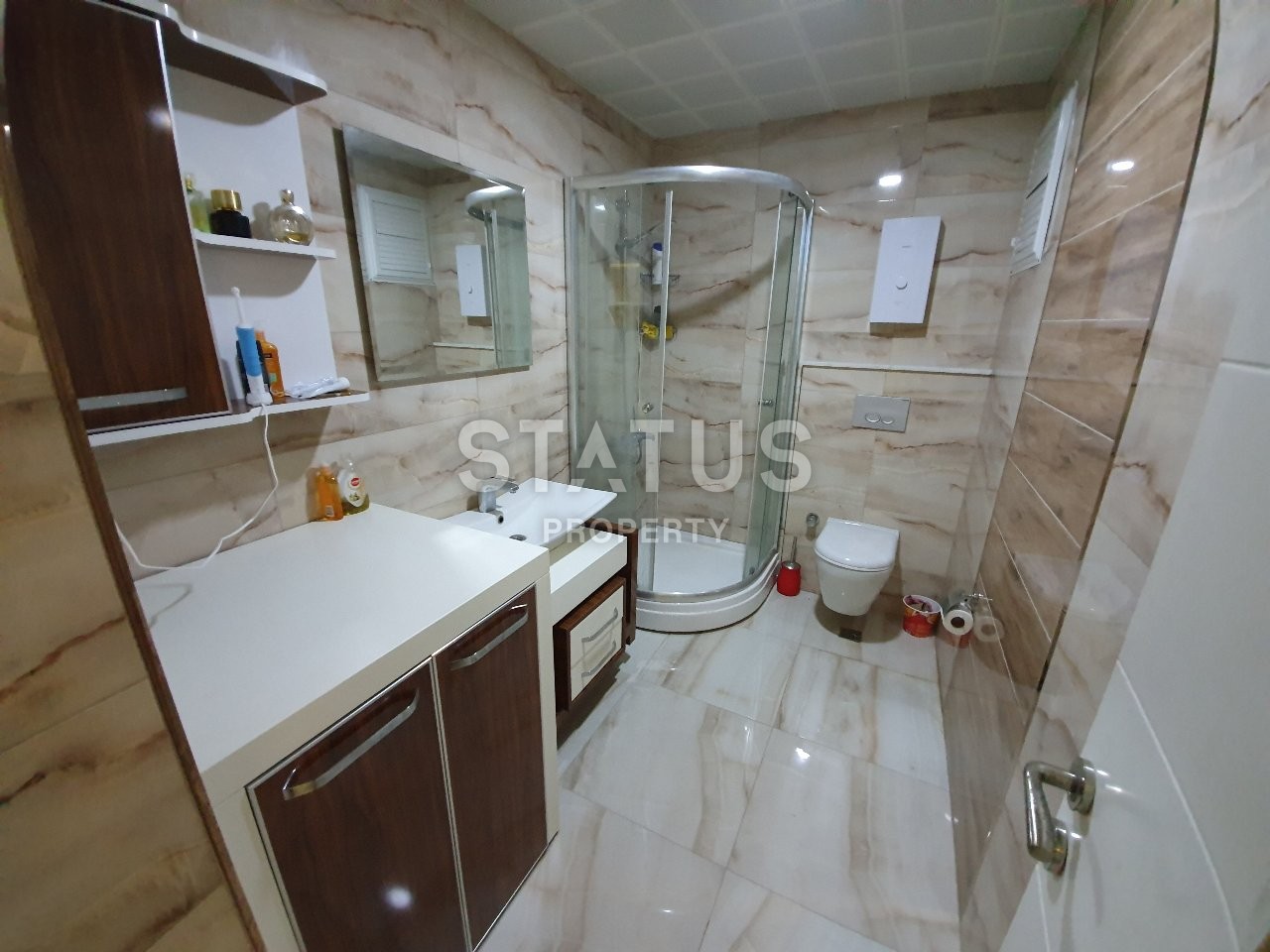 Двухкомнатная квартира укомплектованная мебелью в Махмутларе, 75 м2 фото 4