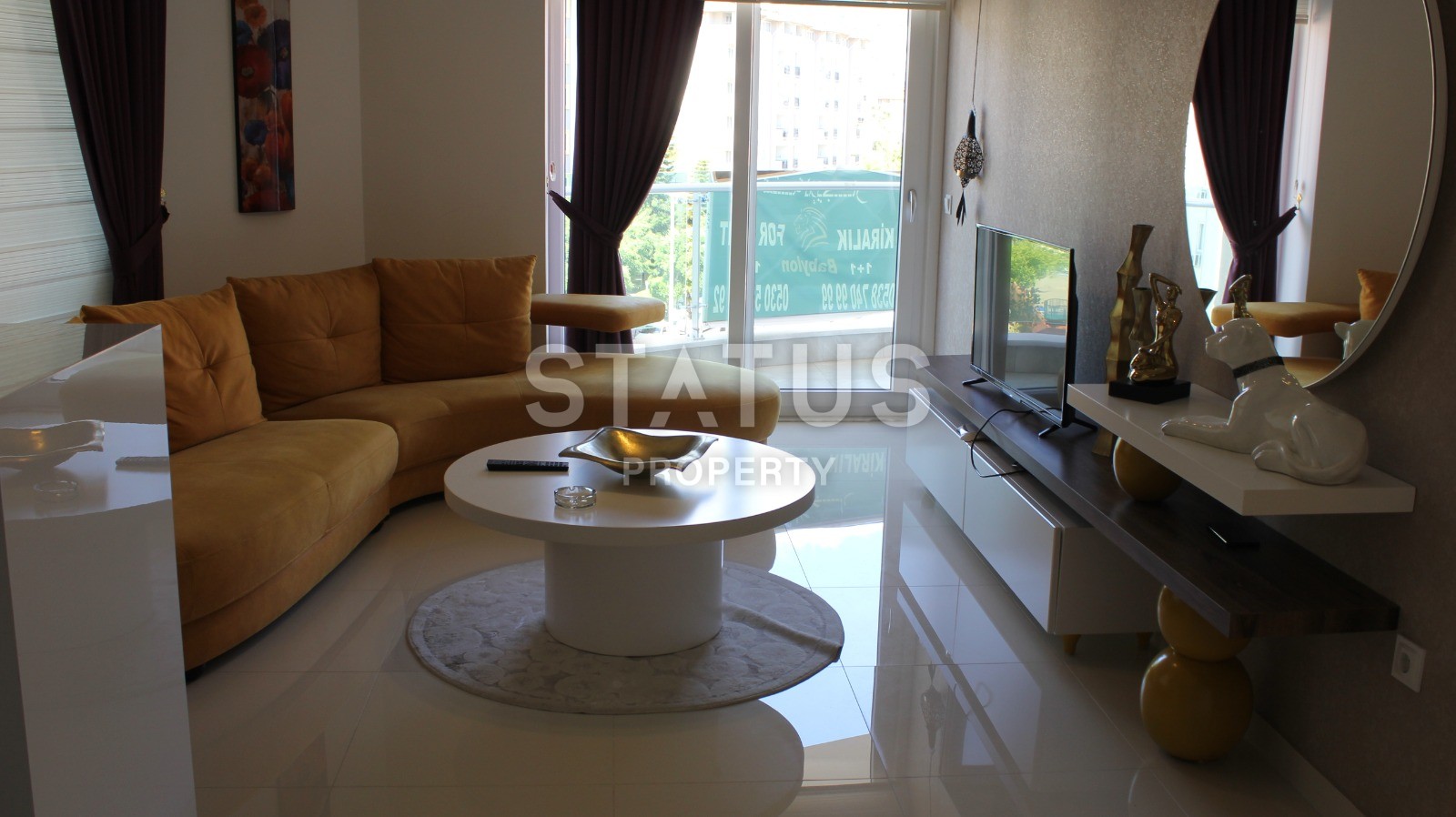 Две квартиры с мебелью! Комплекс премиум класса! 200 метров пляж Клеопатры! 60 60кв.м. фото 26