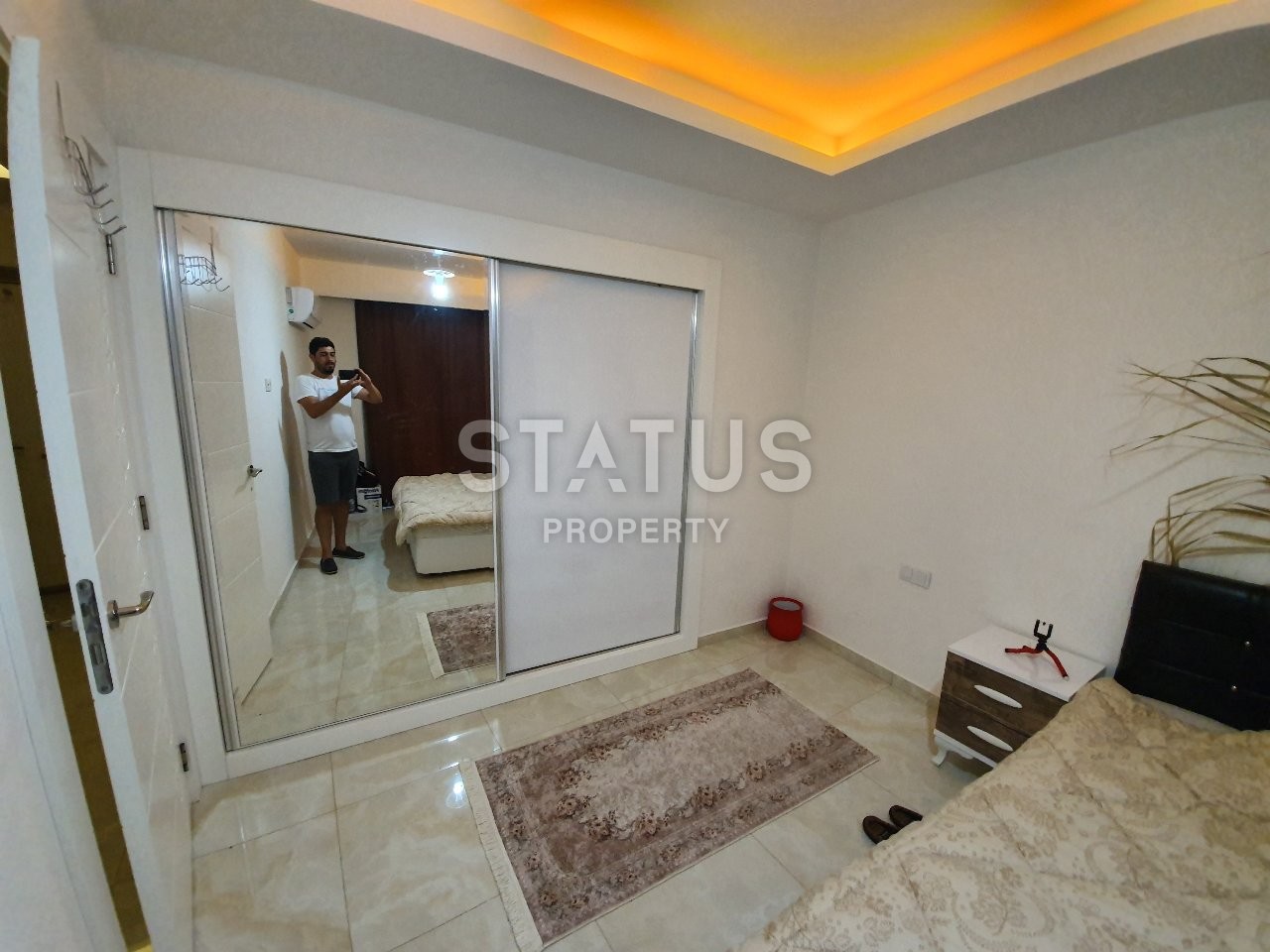 Двухкомнатная квартира укомплектованная мебелью в Махмутларе, 75 м2 фото 5