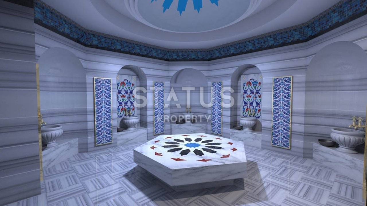 Двухкомнатная квартира укомплектованная мебелью в Махмутларе, 75 м2 фото 21