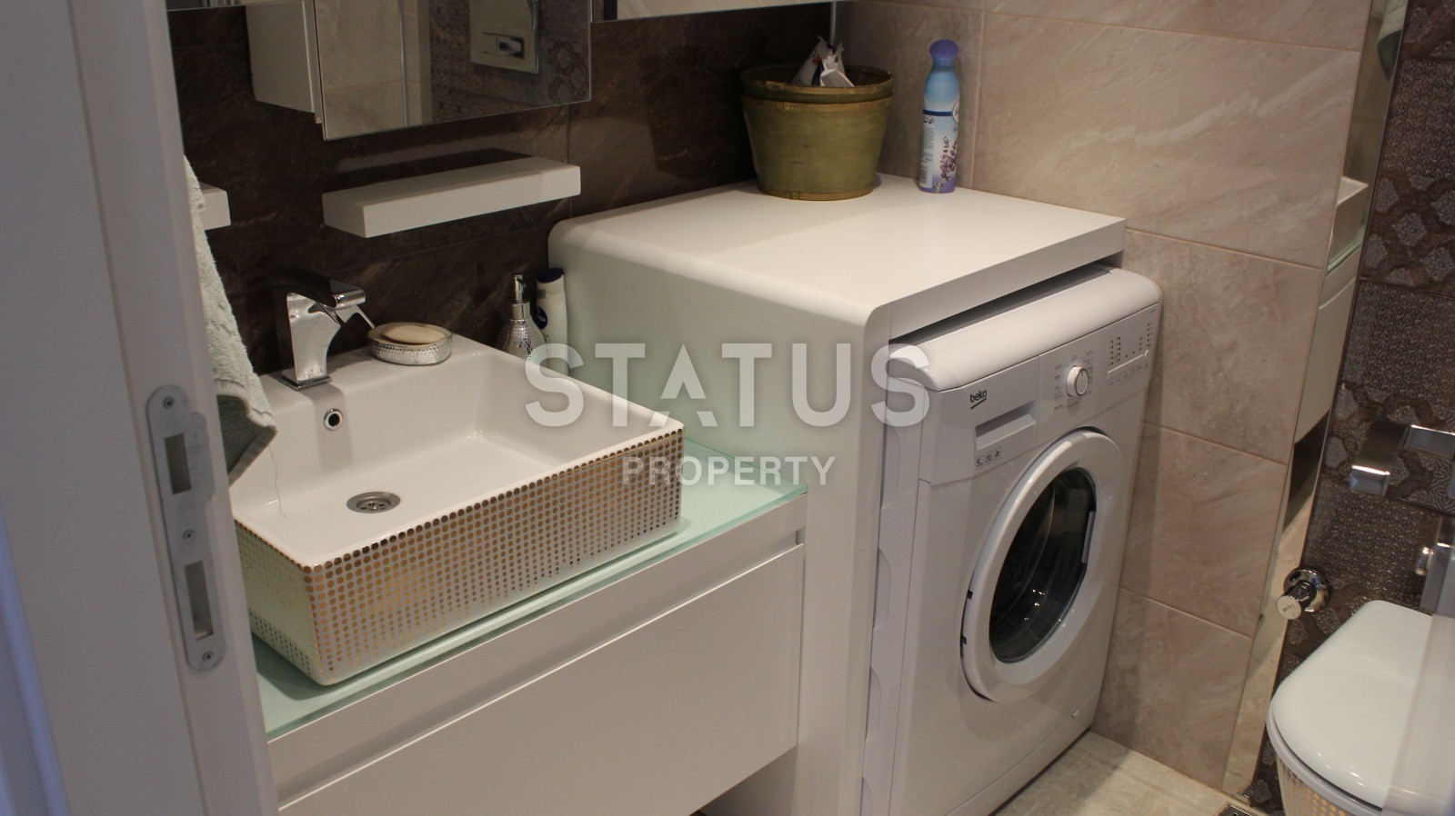 Две квартиры с мебелью! Комплекс премиум класса! 200 метров пляж Клеопатры! 60 60кв.м. фото 29