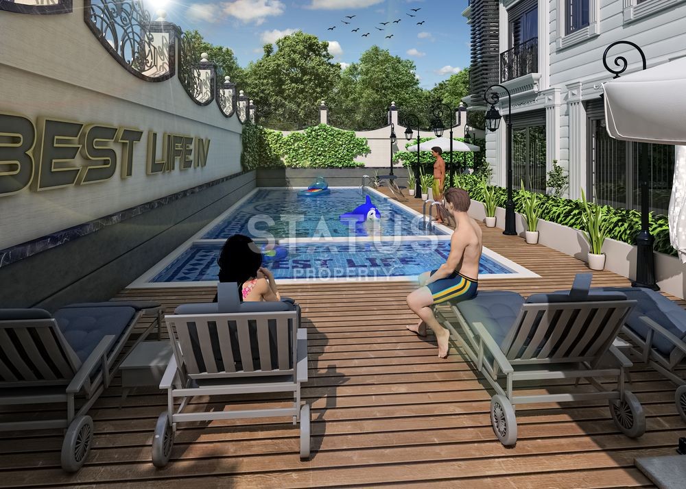 Новый проект на этапе строительства в Махмутларе по выгодным ценам! фото 14