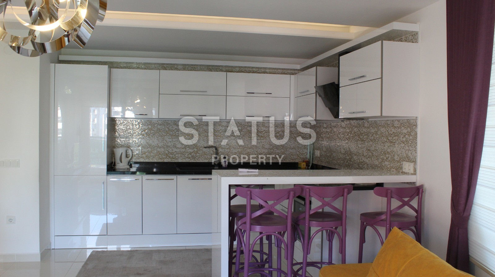 Две квартиры с мебелью! Комплекс премиум класса! 200 метров пляж Клеопатры! 60 60кв.м. фото 32