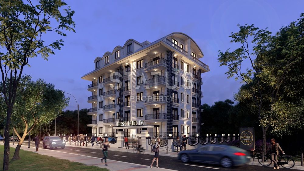 Апартаменты в комплексе на завершающем этапе строительства. Махмутлар, Алания. фото 9