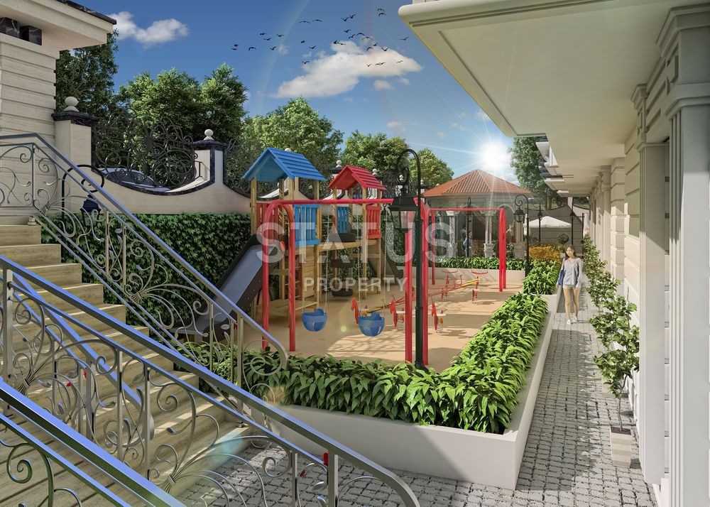 Апартаменты в комплексе на завершающем этапе строительства. Махмутлар, Алания. фото 12