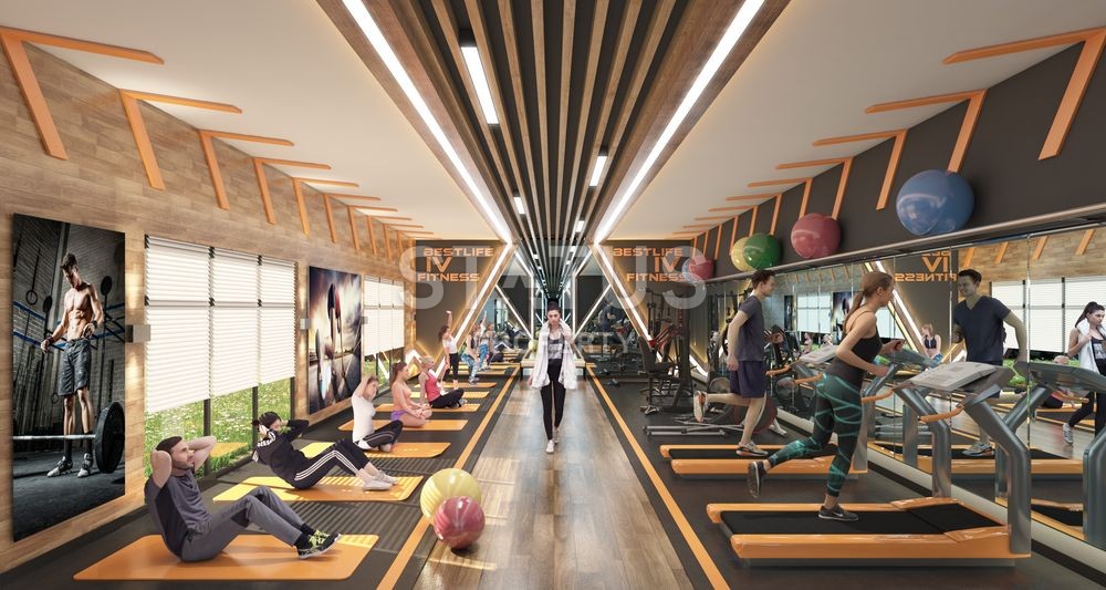 Апартаменты в комплексе на завершающем этапе строительства. Махмутлар, Алания. фото 13