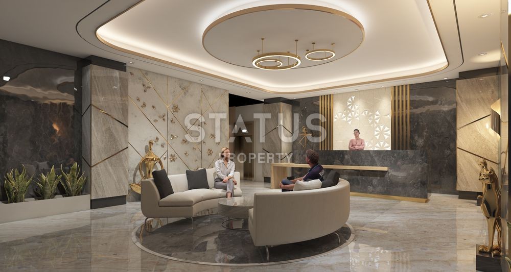 Апартаменты в комплексе на завершающем этапе строительства. Махмутлар, Алания. фото 14