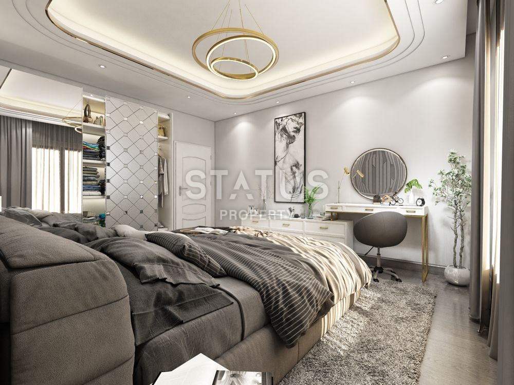 Апартаменты в комплексе на завершающем этапе строительства. Махмутлар, Алания. фото 26