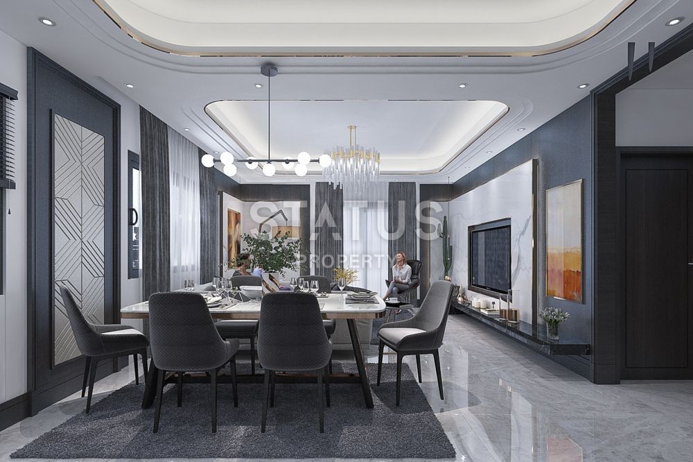 Апартаменты в комплексе на завершающем этапе строительства. Махмутлар, Алания. фото 27