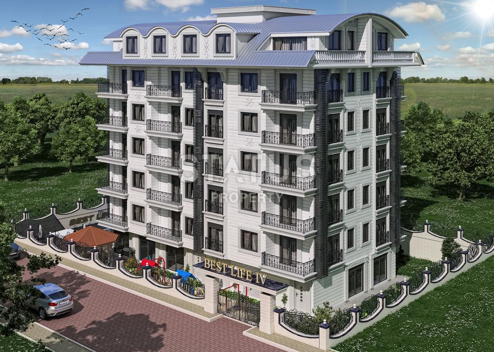 Апартаменты в комплексе на завершающем этапе строительства. Махмутлар, Алания. фото 30