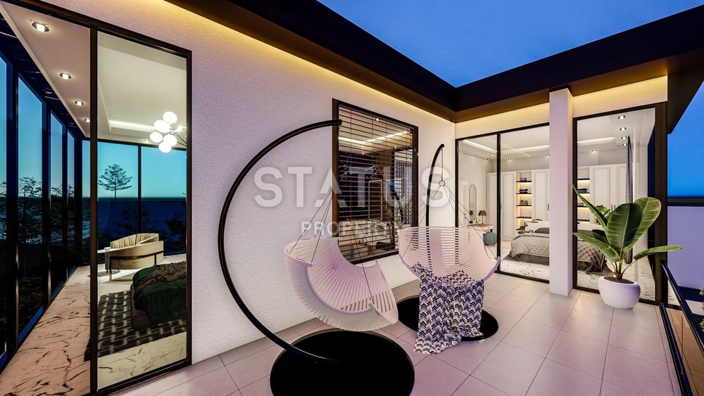 Luxury villa under construction in Kargicak! Without% installment!!! 412 sq. m. фото 6