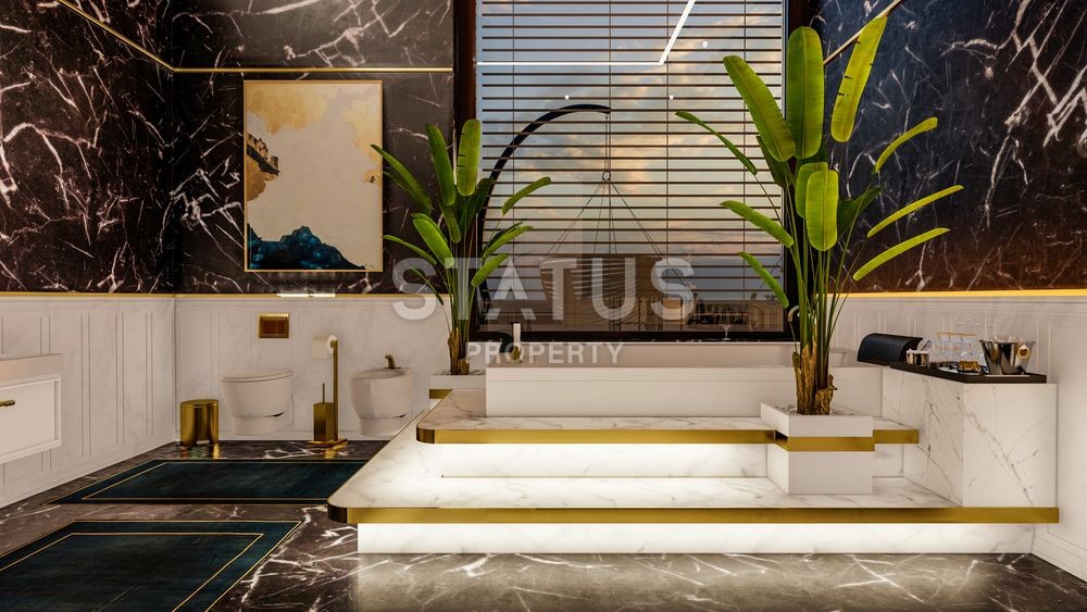 Luxury villa under construction in Kargicak! Without% installment!!! 412 sq. m. фото 8