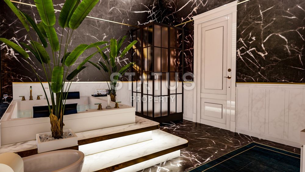 Luxury villa under construction in Kargicak! Without% installment!!! 412 sq. m. фото 16