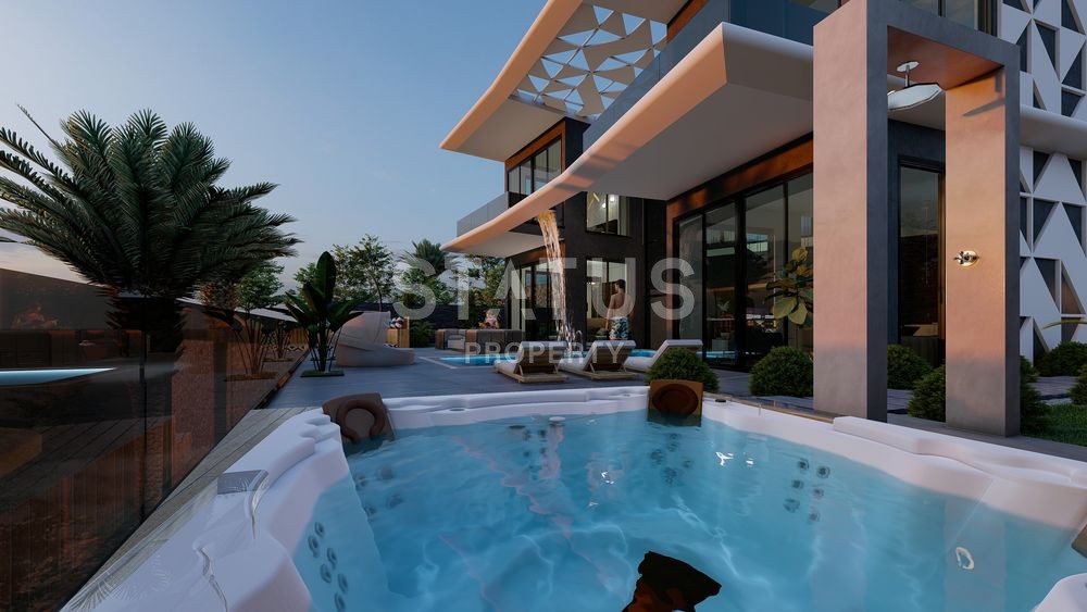 Шикарная вилла в Каргыджаке, 452 м2 фото 19