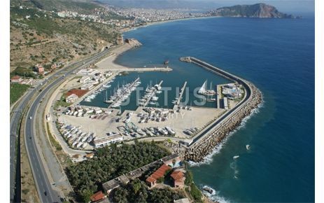 Инвестиционный участок земли с видом на море 1000 м2 возле пляжа Клеопатры. фото 10