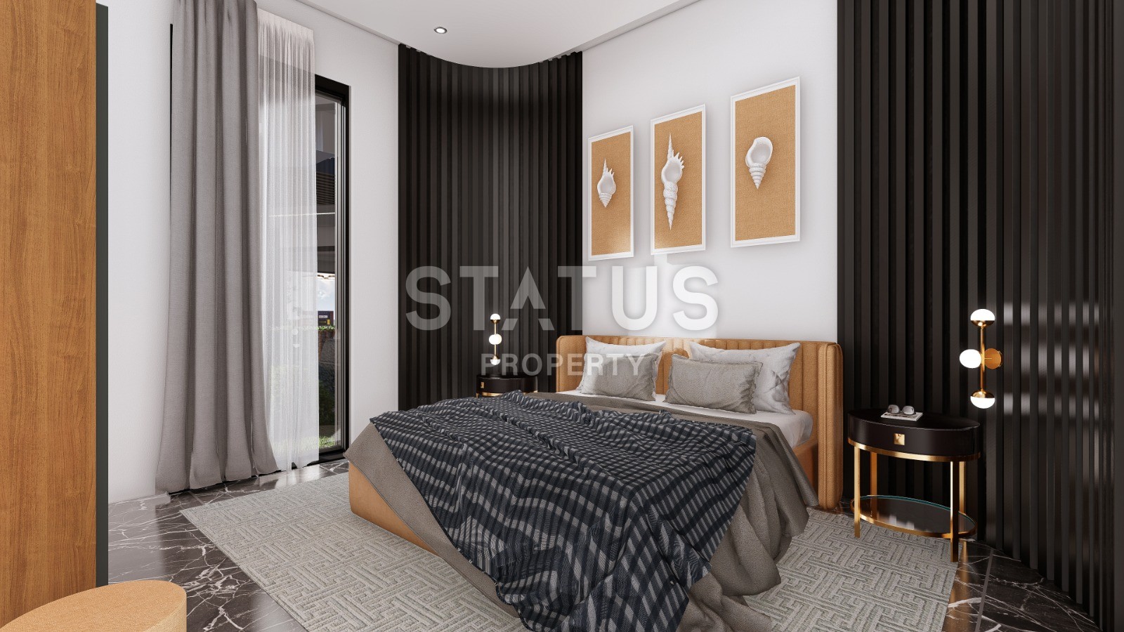 Two ultra-lux villas with panoramic views under construction, 1000 m2. Kargicak, Alanya. фото 20