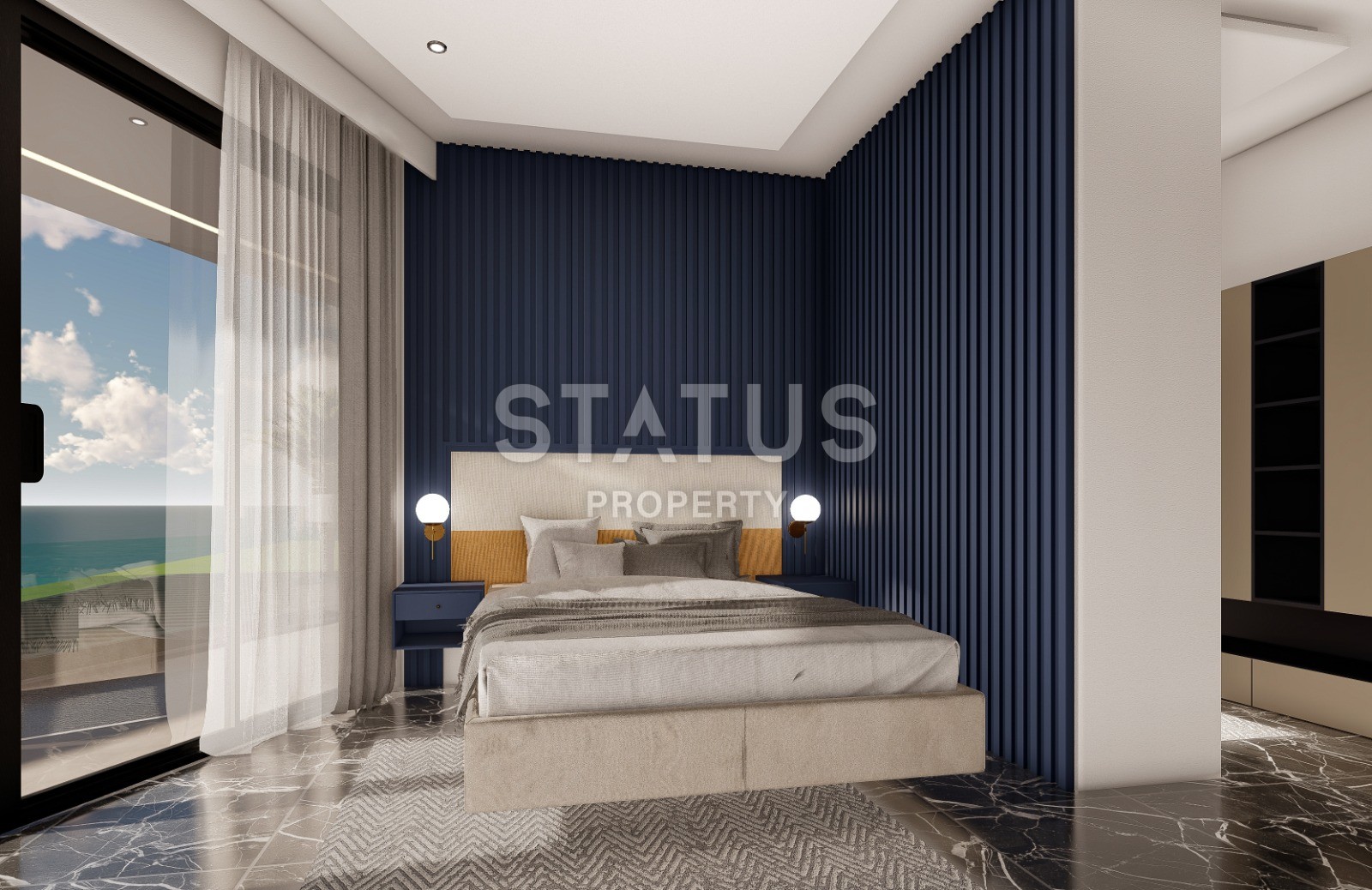 Two ultra-lux villas with panoramic views under construction, 1000 m2. Kargicak, Alanya. фото 21