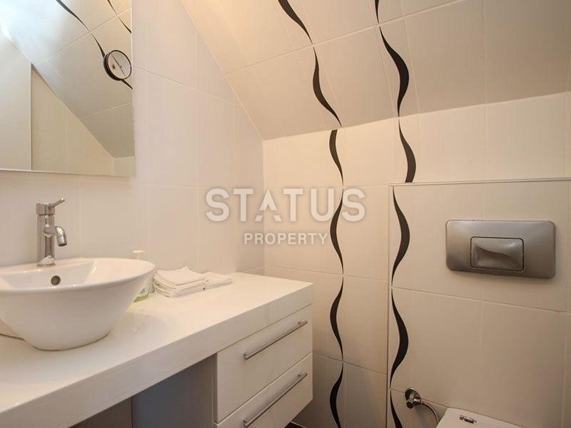 Шикарная вилла 3+1 с большой территорией 1261 м2 и панорамным видом. Оба, Алания. фото 15