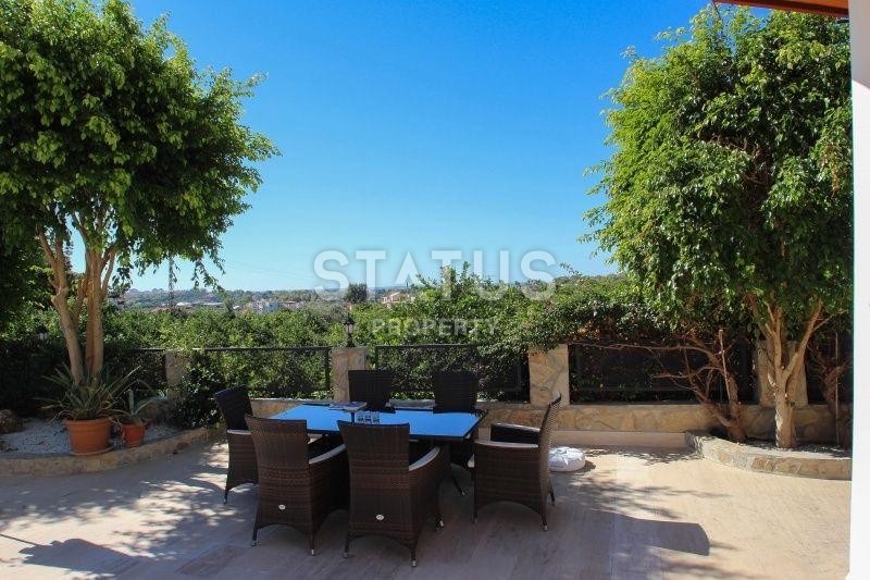 Шикарная вилла 3+1 с большой территорией 1261 м2 и панорамным видом. Оба, Алания. фото 37