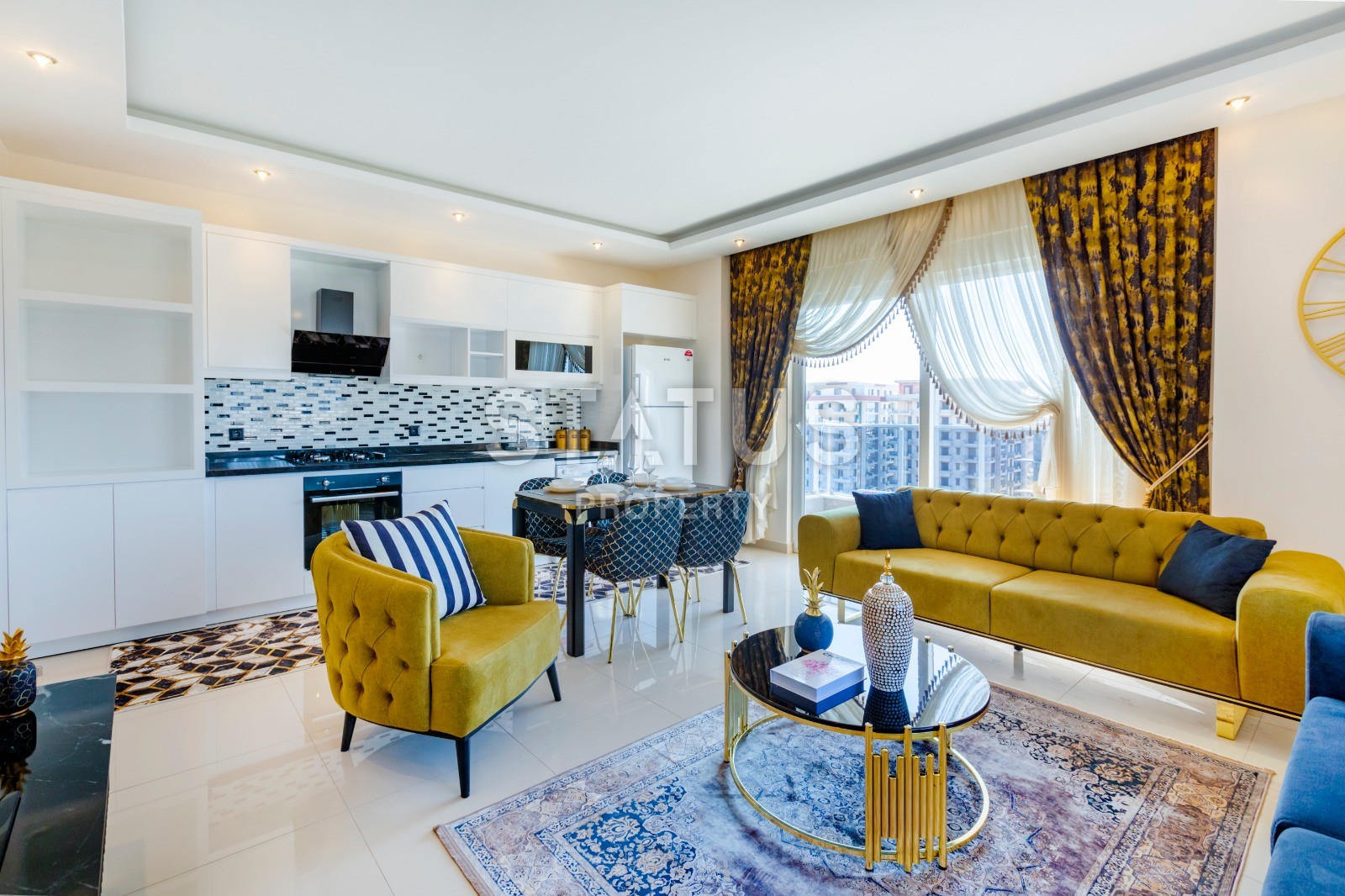 Шикарная трехкомнатная квартира в новом комплексе, Махмутлар, 110 м2 фото 12