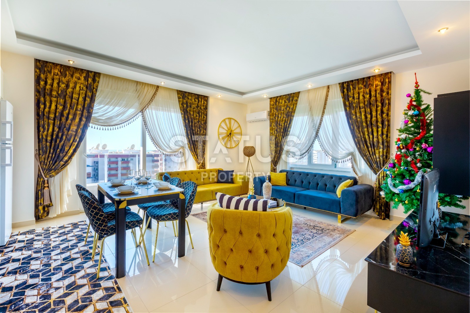 Шикарная трехкомнатная квартира в новом комплексе, Махмутлар, 110 м2 фото 13