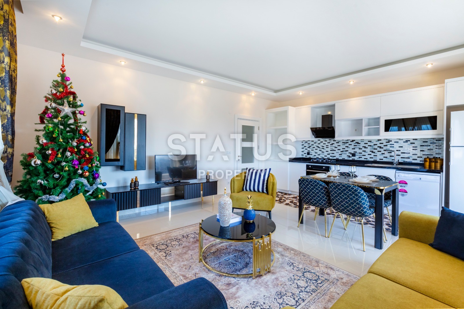 Шикарная трехкомнатная квартира в новом комплексе, Махмутлар, 110 м2 фото 14