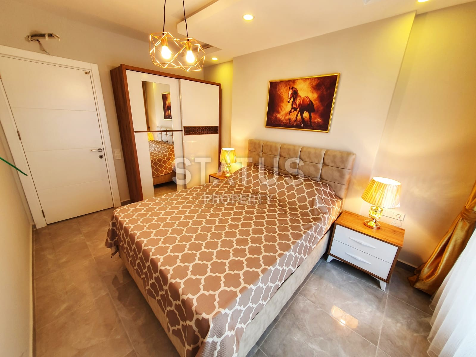 Апартаменты 1+1 с мебелью и техникой, 64 м2. Махмутлар, Алания. фото 3