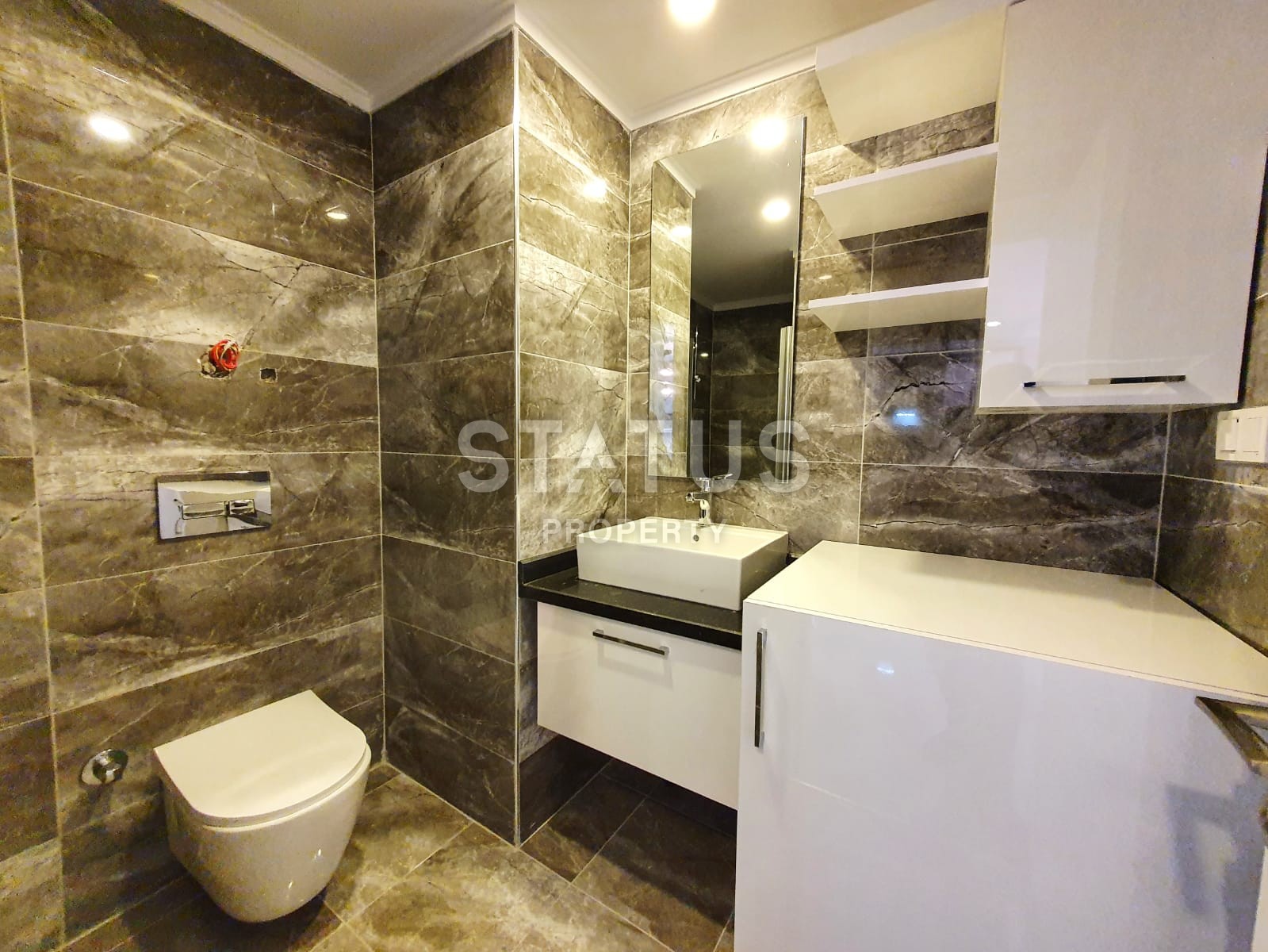 Апартаменты 1+1 с мебелью и техникой, 64 м2. Махмутлар, Алания. фото 7