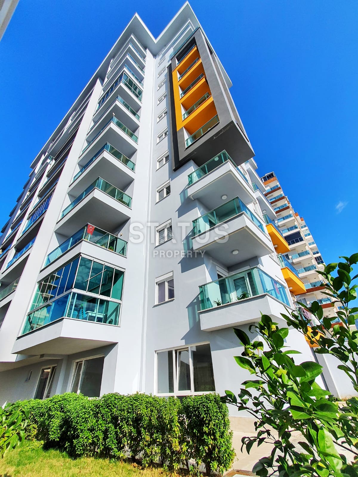 Апартаменты 1+1 с мебелью и техникой, 64 м2. Махмутлар, Алания. фото 13