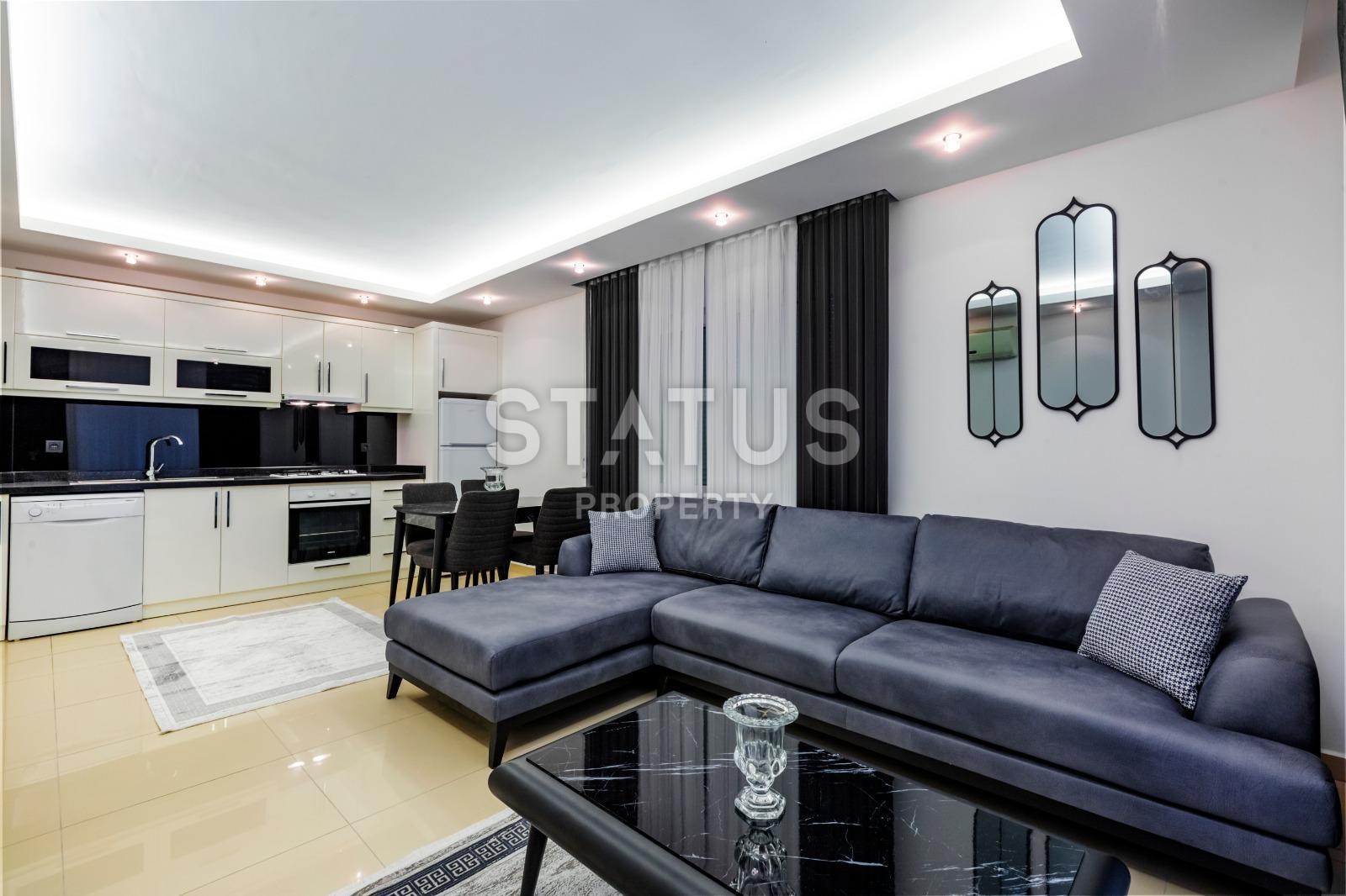 Отличная квартира с мебелью в 200 метрах от пляжа Клеопатра, 70 м2 фото 5