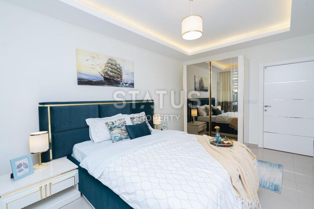 Apartment 1+1 with sea views in a new complex, 55 m2. Avsallar, Alanya. фото 8