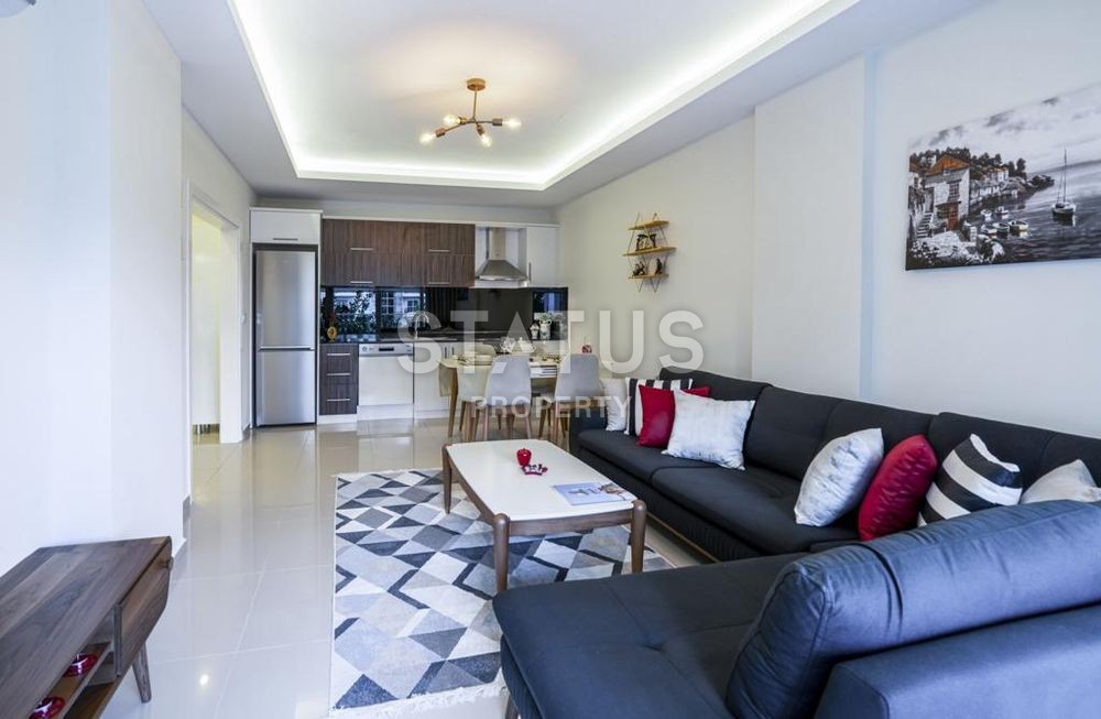 Apartment 1+1 with sea views in a new complex, 55 m2. Avsallar, Alanya. фото 10