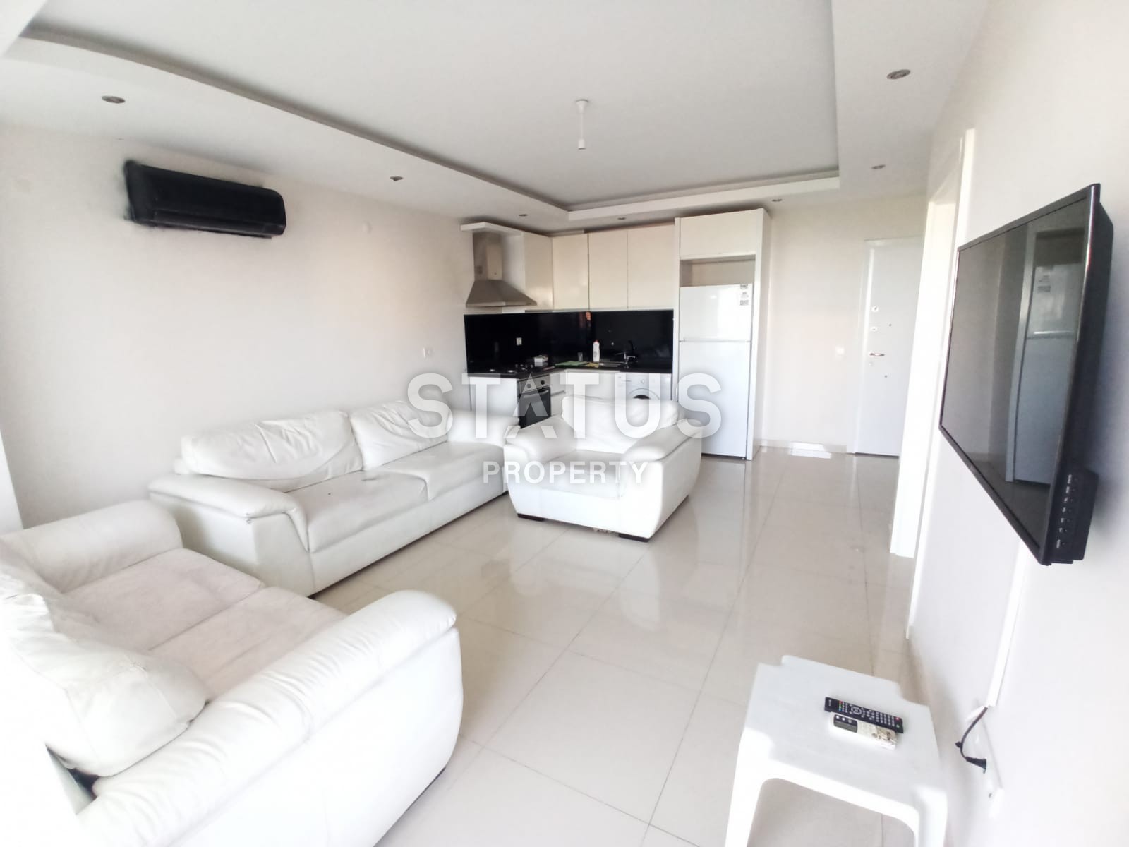 Excellent 1+1 apartment with side sea view, 60 m2 фото 5