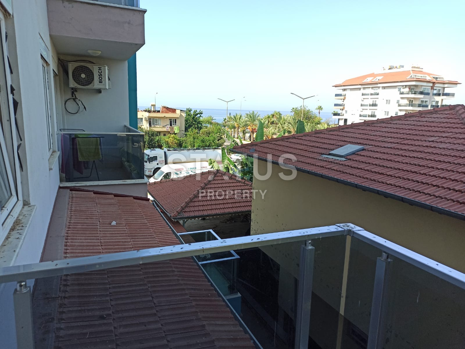 Excellent 1+1 apartment with side sea view, 60 m2 фото 14