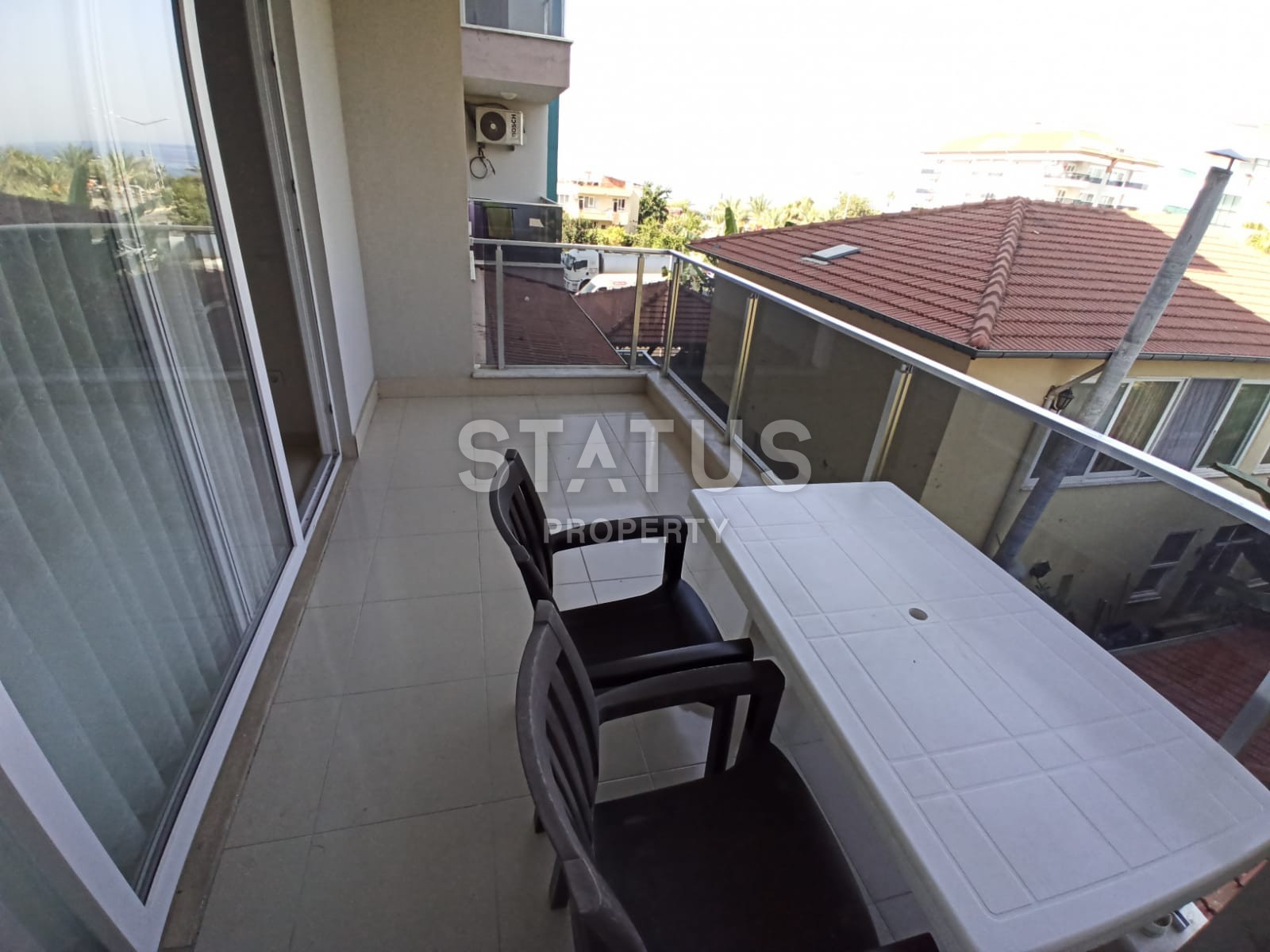 Excellent 1+1 apartment with side sea view, 60 m2 фото 16