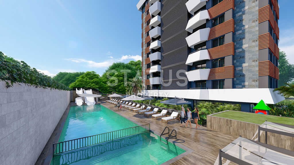 Новый комплекс на этапе строительства в Махмутларе с рассрочкой платежа! фото 7