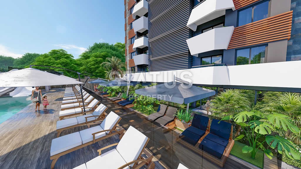 Новый комплекс на этапе строительства в Махмутларе с рассрочкой платежа! фото 15