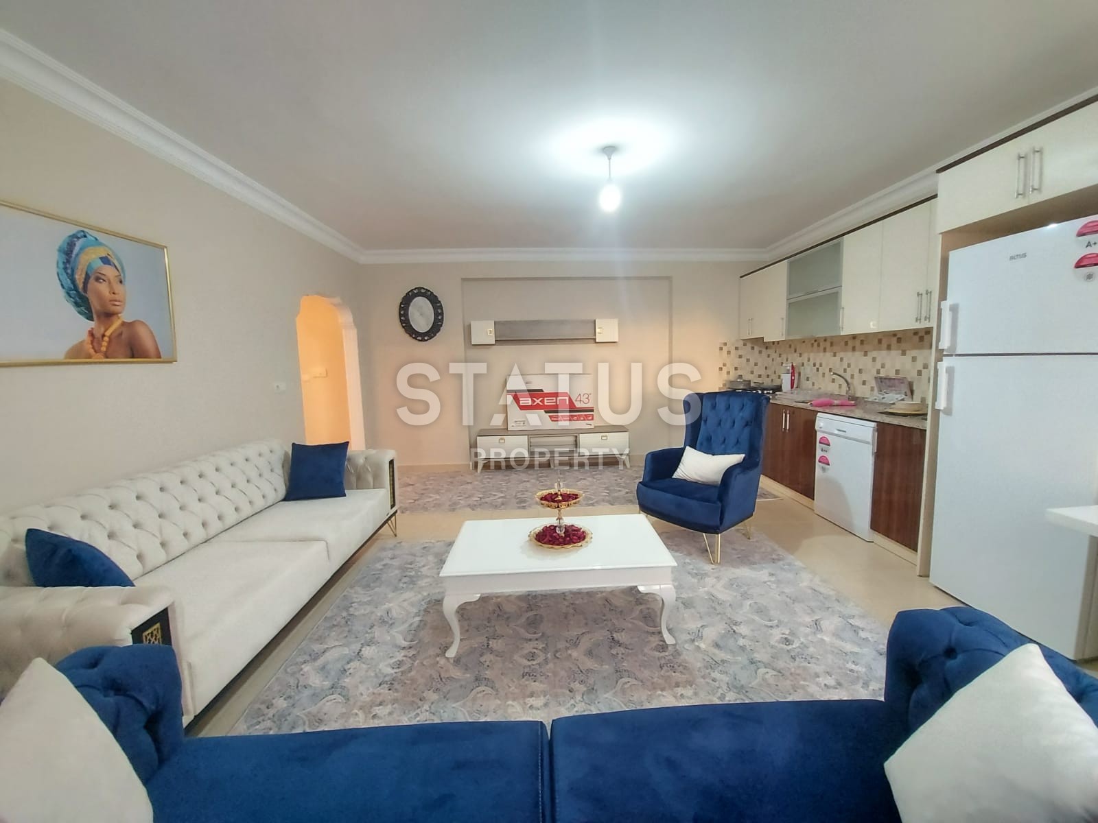 Уютные трехкомнатные апартаменты в Махмутларе, 110 м2 фото 15