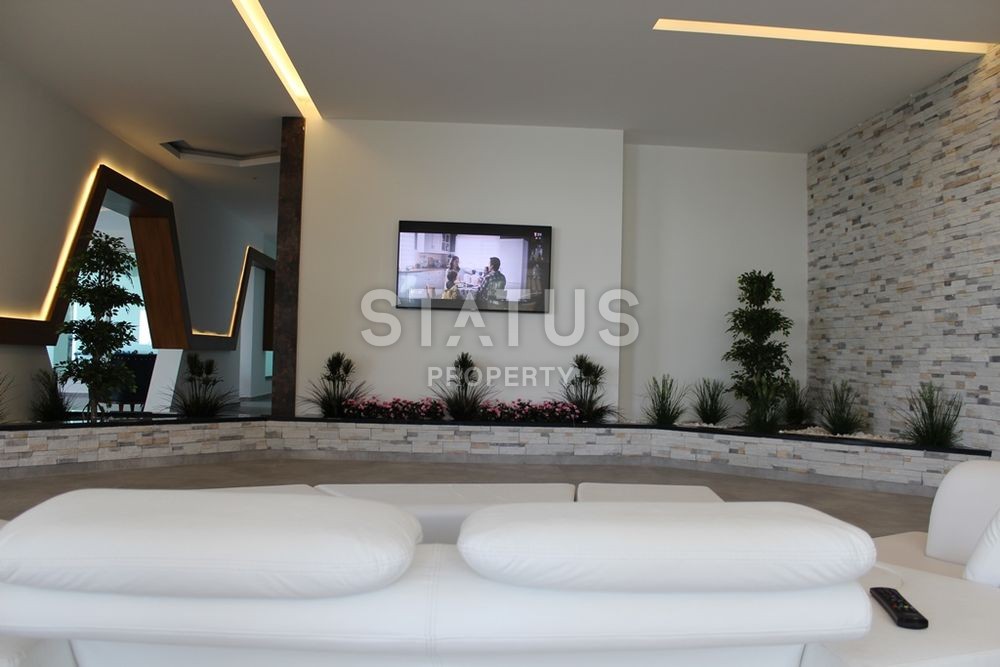 Luxury apartments! Direct sea view! Complex on the first line in Kargicak 70 sq.m. фото 12