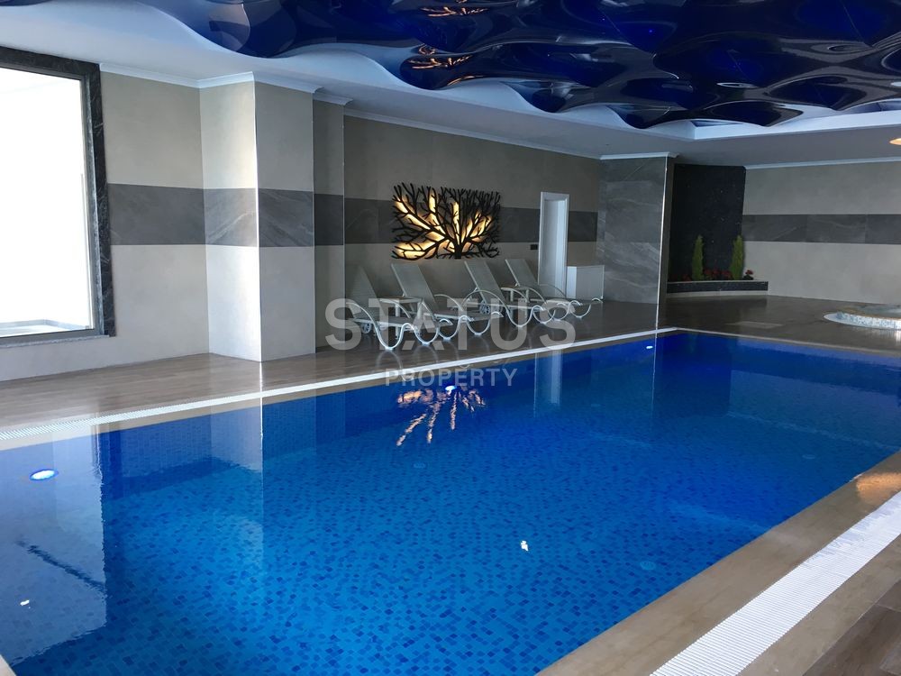 Luxury apartments! Direct sea view! Complex on the first line in Kargicak 70 sq.m. фото 14