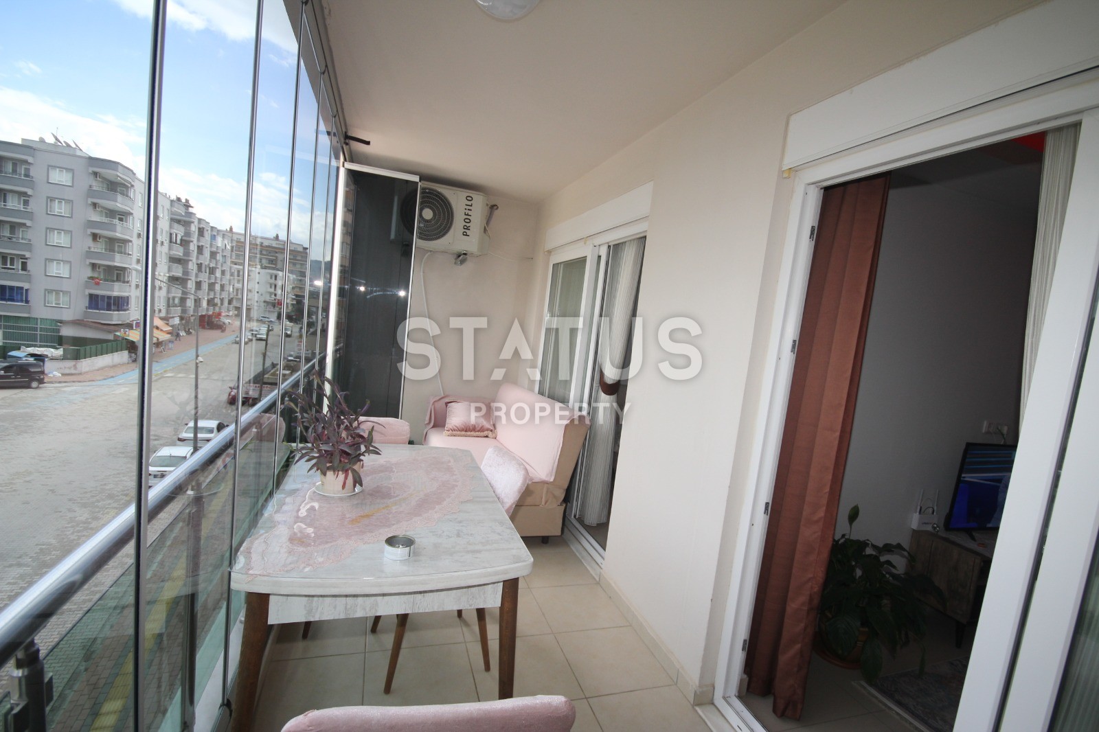One-bedroom apartment with a view of the Taurus Mountains 65 m2. Mahmutlar, Alanya. фото 11