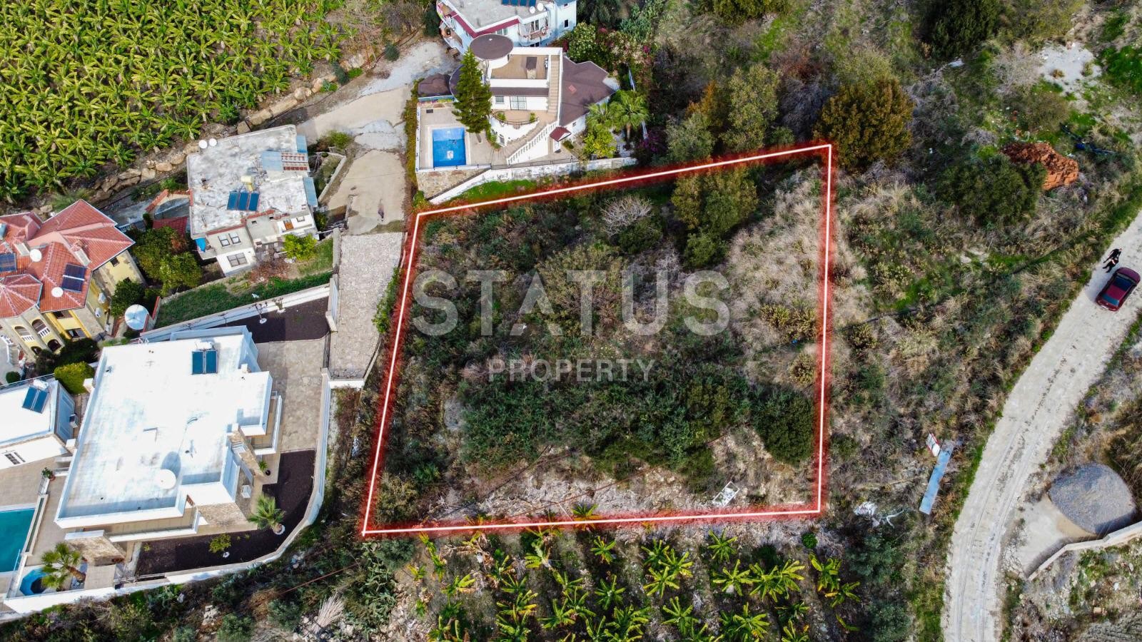 Building plot with sea view. 1000 m2. Mahmutlar, Alanya. фото 3